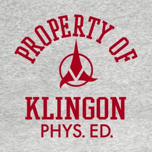 Star Trek Klingon Phys. Ed. T-Shirt